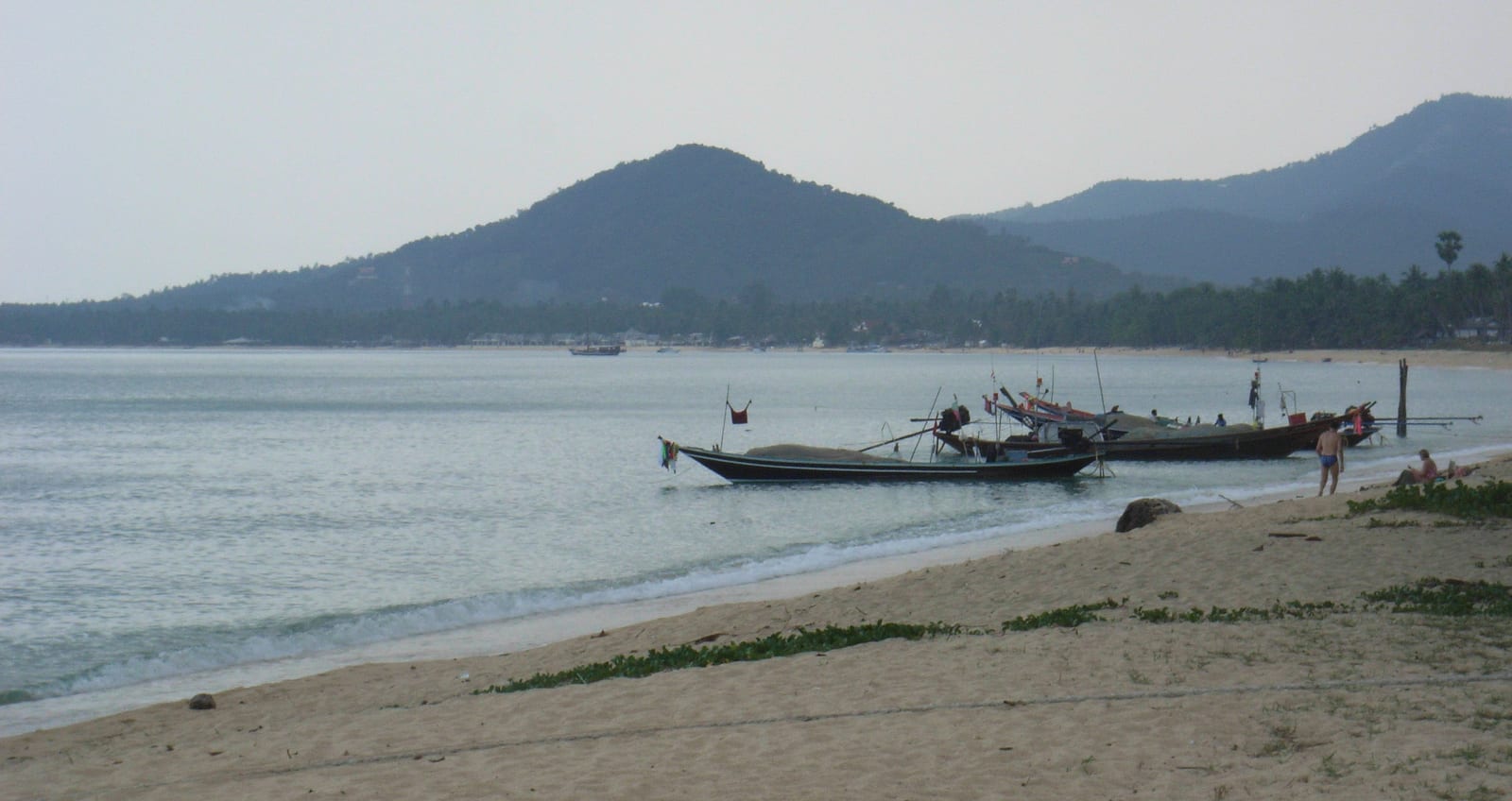 Bophut - scooter rental area in Koh Samui