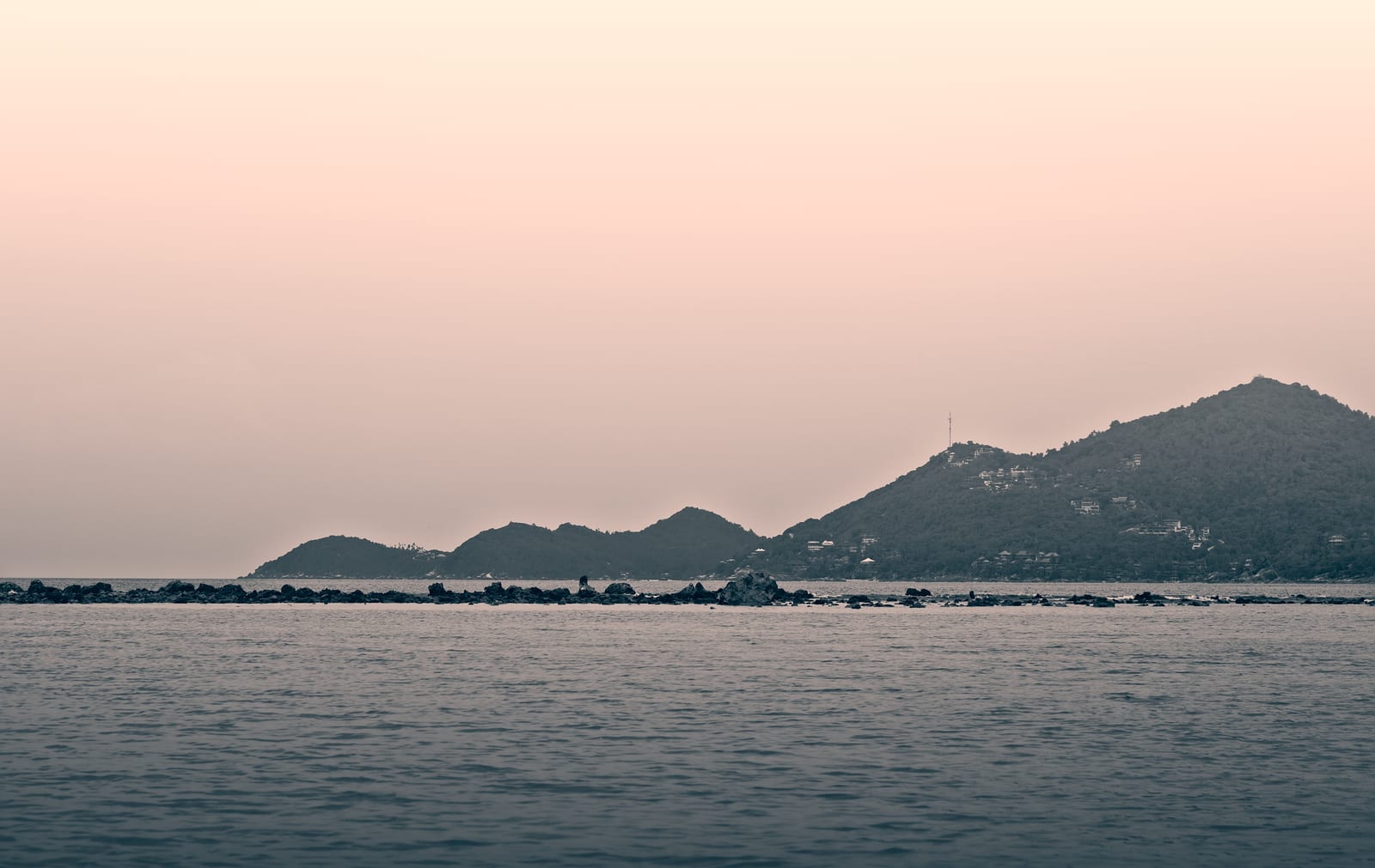 Chaweng - scooter rental area in Koh Samui